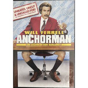 Anchorman DVD 2004 Extended Edition Will Ferrell Comedy Classic